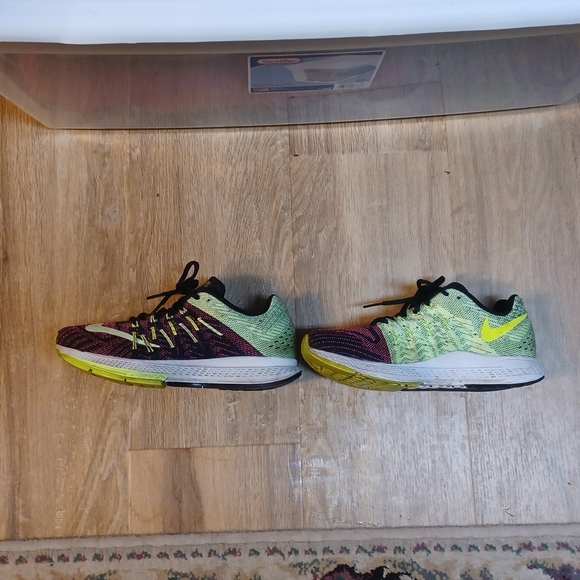 NIKE ZOOM ELITE 8 RUNNING SHOES ghost green SIZE 6.5 WOMENS - Picture 4 of 5